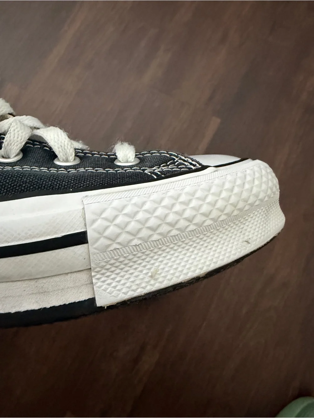 Converse Kids Black and White Low Top Canvas Sneakers
